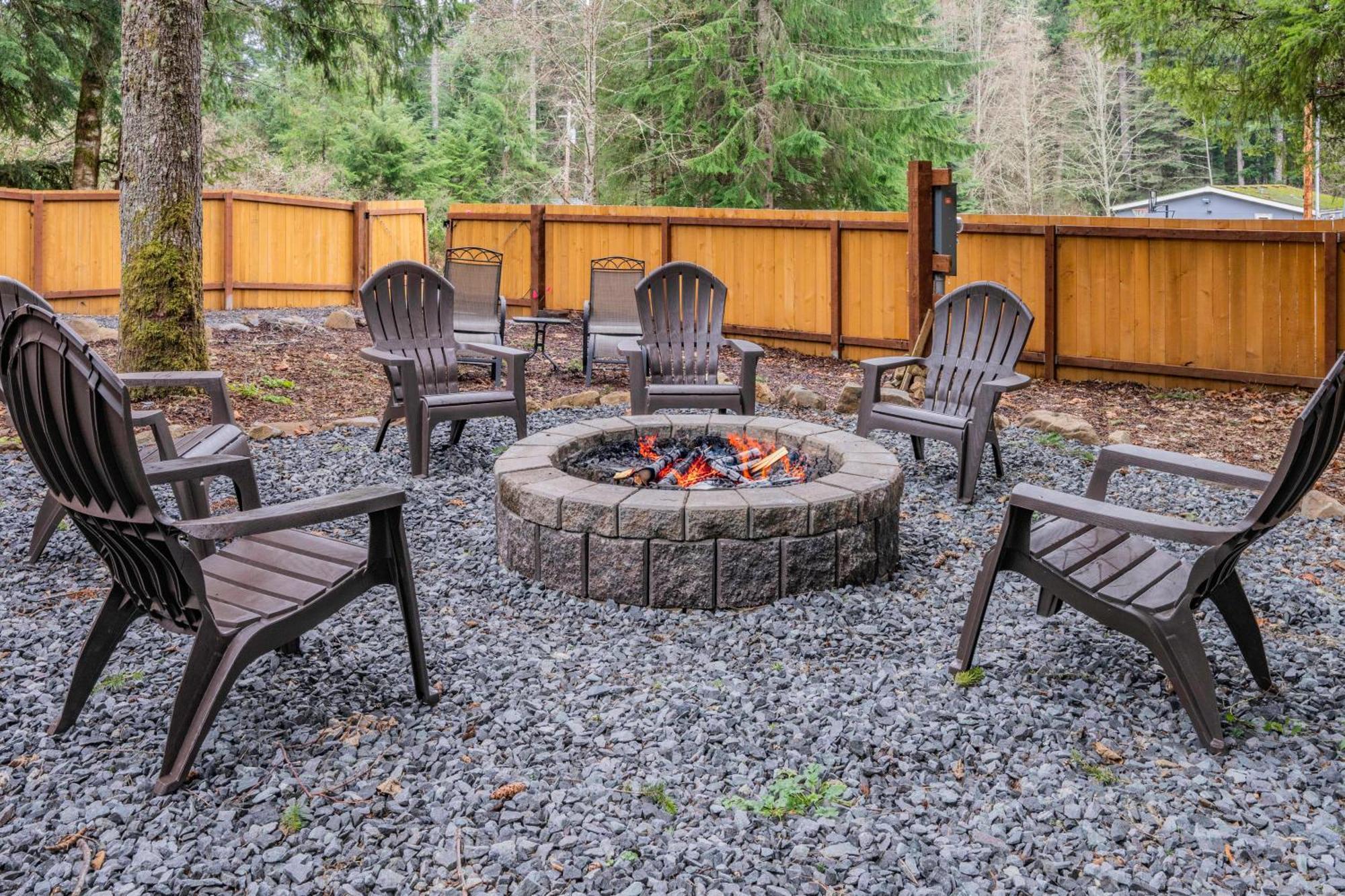 Mt. Rainier Cabin W/Hot Tub Ashford Esterno foto
